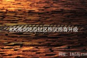 8大亮点吃瓜社区热议惊喜升级