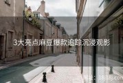 3大亮点麻豆爆款追踪沉浸观影