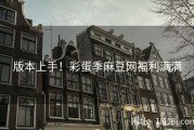 版本上手！彩蛋季麻豆网福利满满