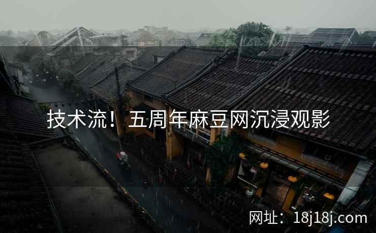 技术流！五周年麻豆网沉浸观影